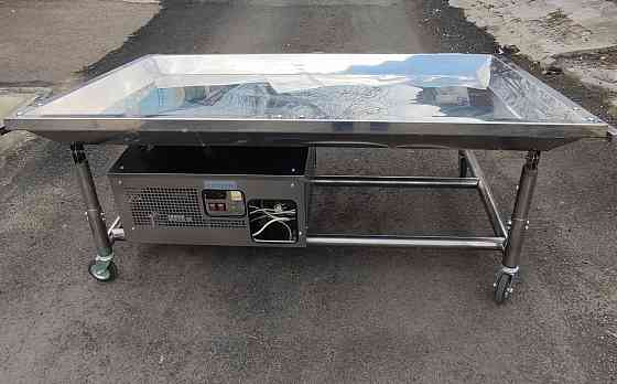 Витрина охлаждаемая "Рыба на льду" Мариуполь