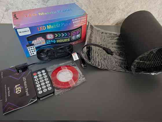 Гибкая светодиодная панель на управлении LED MATRIX PANEL Донецк