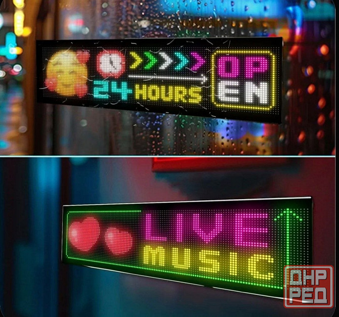 Гибкая светодиодная панель на управлении LED MATRIX PANEL Донецк - изображение 3