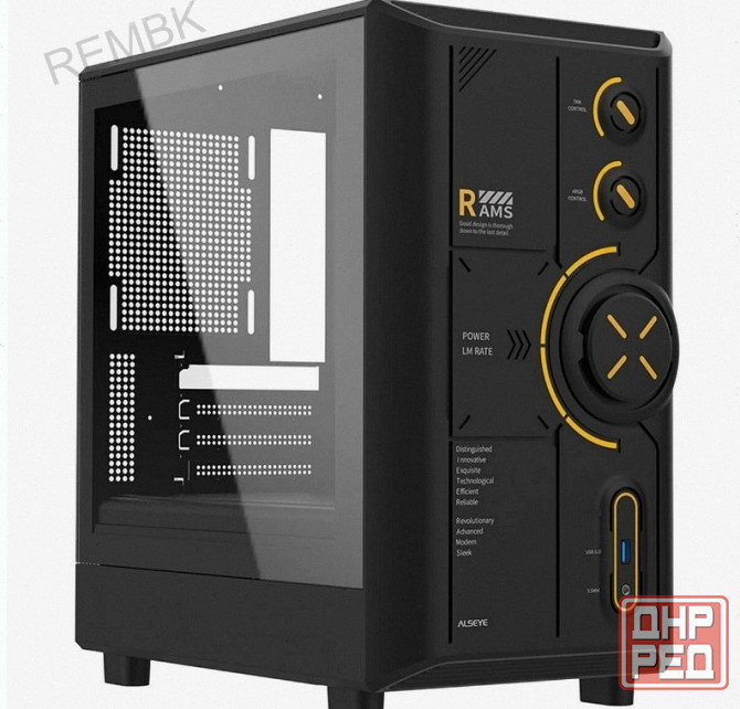 Корпус Для пк Alseye Rams 2.0 240-b, Черный as.07.0213 - арт:8499 Донецк - изображение 1