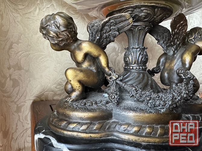 Ваза для фруктов, бронза, мрамор , хрусталь Донецк - изображение 3