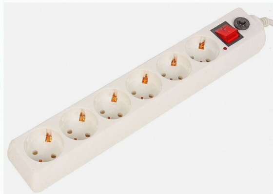 Сетевой Фильтр Buro 600sh-1.8-ups-w 1.8м (6 Розеток) Белый (коробка) - арт:4321 Донецк