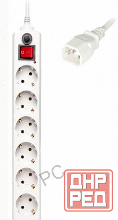 Сетевой Фильтр Buro 600sh-1.8-ups-w 1.8м (6 Розеток) Белый (коробка) - арт:4321 Донецк - изображение 4