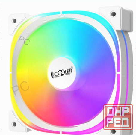 Вентилятор Pccooler ef120 Argb White 4pin Pwm + 3pin Argb, 600-1500 об/мин Retail - арт:3077 Донецк - изображение 3