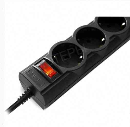 Сетевой Фильтр Cbr Csf 2505-3.0 Black 3 Метра (csf 2505-3.0 Black pc) - арт:9971 Донецк