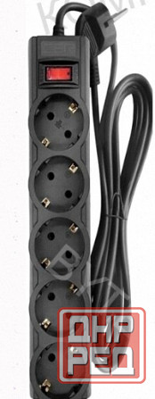 Сетевой Фильтр Cbr Csf 2505-3.0 Black 3 Метра (csf 2505-3.0 Black pc) - арт:9971 Донецк - изображение 1