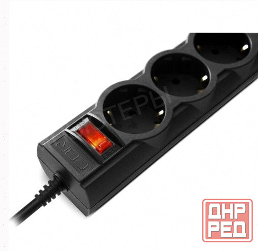 Сетевой Фильтр Cbr Csf 2505-3.0 Black 3 Метра (csf 2505-3.0 Black pc) - арт:9971 Донецк - изображение 3
