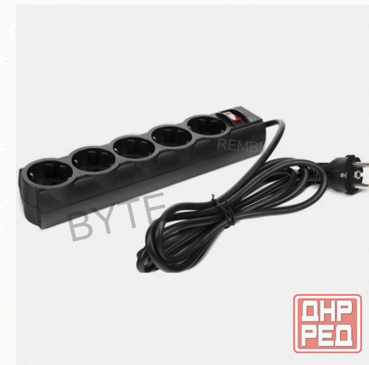 Сетевой Фильтр Cbr Csf 2505-3.0 Black 3 Метра (csf 2505-3.0 Black pc) - арт:9971 Донецк - изображение 4