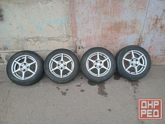 Продаю комплект колёс р 14,разболтовка 4 на100 Донецк - изображение 1