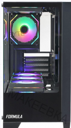 Корпус Matx Formula Crystal z1m, Mini-tower, Без бп, Черный [cristal z1m] - арт:8505 Донецк
