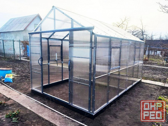 Продаем новую теплицу из профтрубы 25х25мм размером 3х4м Донецк - изображение 1