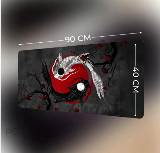 Большой Коврик Для Мыши "красный Инь-ян" 90х40 см - арт:3334 Донецк