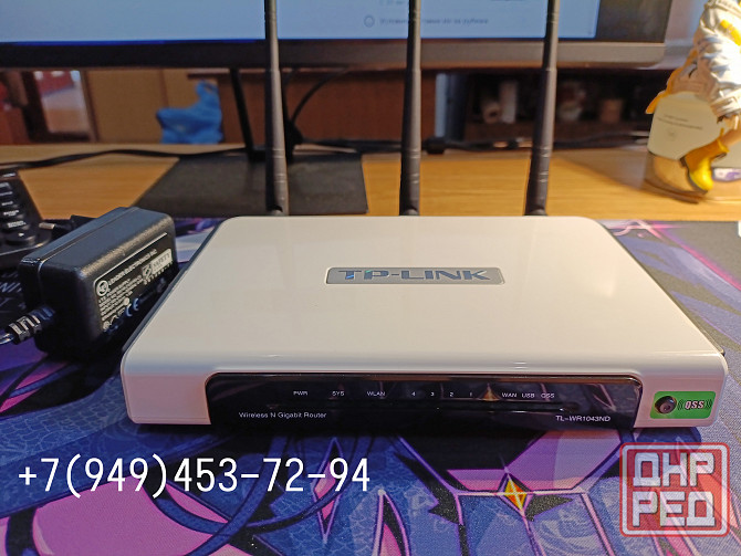 Wi-Fi маршрутизатор TP-LINK TL-WR1043ND Донецк - изображение 1