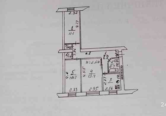 Продам 3х комн кв в центре Парк кованных фигур Донецк