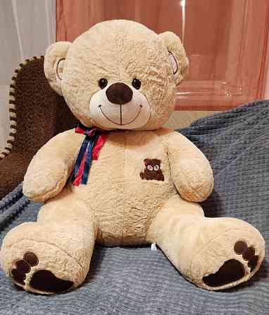Большой плюшевый мишка 85 см Донецк