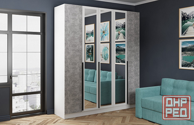 Шкаф Мадрид с зеркалом Донецк - изображение 3