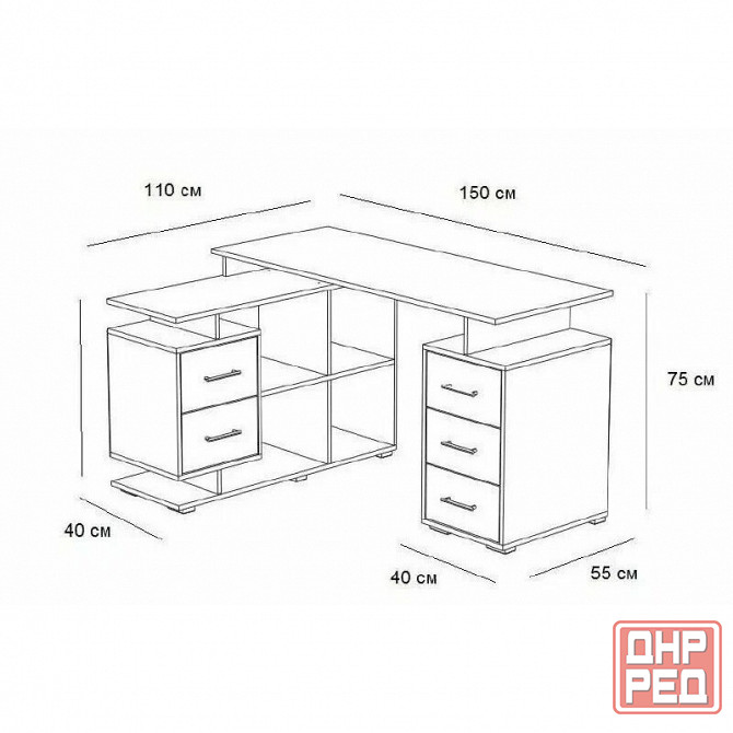 Стол компьютерный скму Донецк - изображение 2