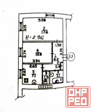 Продажа 2 комнатной квартиры Ворошиловский район улица Щорса 2 а Донецк - изображение 8