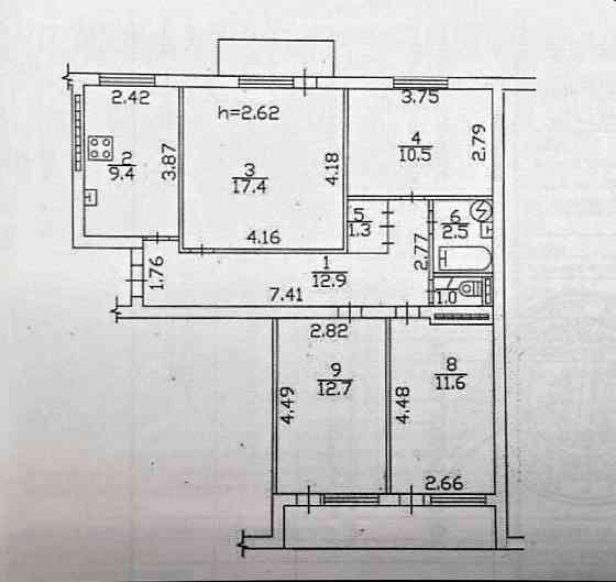 Продам 4-комнутную квартиру. Центр Донецка. Донецк