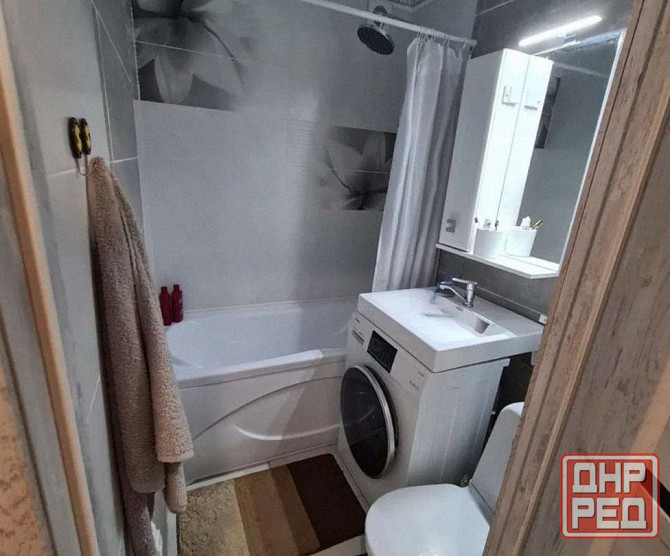 Сдаётся однокомнатная квартира в Калининском районе, б-р Шевченко д.87 Донецк - изображение 4