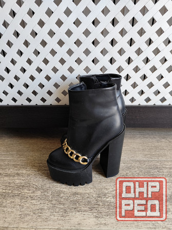 Ботинки черные Донецк - изображение 3