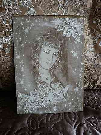 Лазерная гравировка по фото Мариуполь