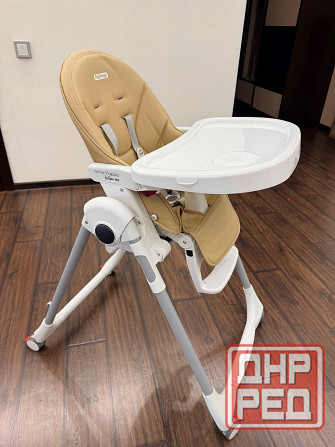 Стульчик для кормления Peg Perego Prima Pappa Follow Me Noce Донецк - изображение 1