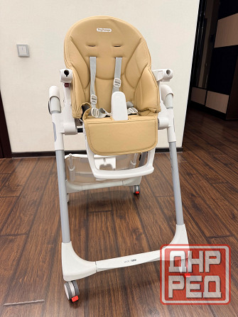Стульчик для кормления Peg Perego Prima Pappa Follow Me Noce Донецк - изображение 4
