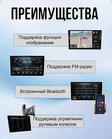Новая магнитола Андроид 9 дюймов, 6ГБ/128ГБ Донецк
