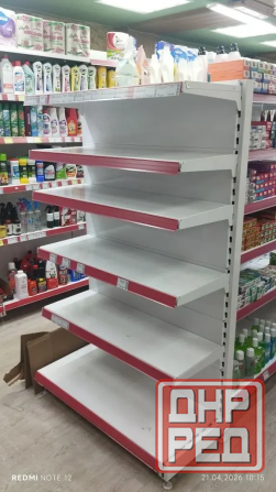 Продам торговые металлические стеллажи Донецк - изображение 1