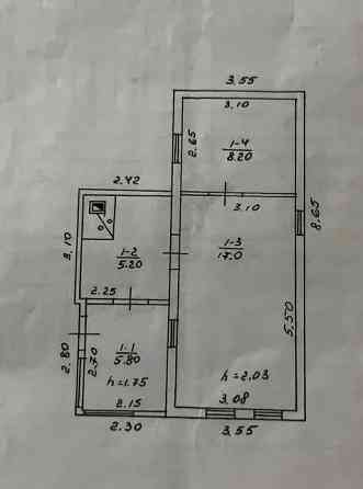 Продаётся земельный участок с ветхим строением Донецк