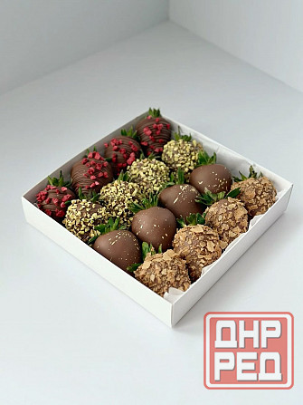 Клубника, финики в шоколаде. Десерты. Донецк - изображение 7
