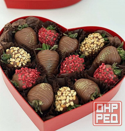 Клубника, финики в шоколаде. Десерты. Донецк - изображение 5