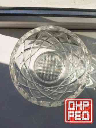 Большая хрустальная салатница Донецк