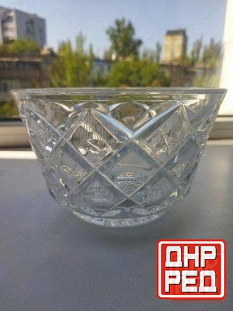 Большая хрустальная салатница Донецк - изображение 2