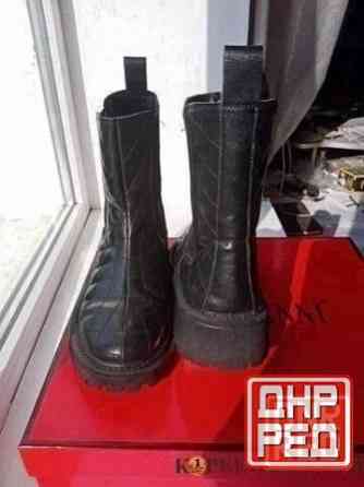 Полусапоги 36 (23) р кожаные на девочку кожаные Донецк