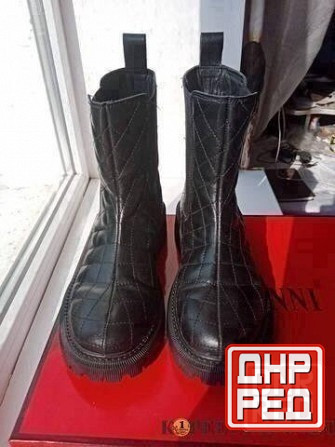 Полусапоги 36 (23) р кожаные на девочку кожаные Донецк - изображение 2