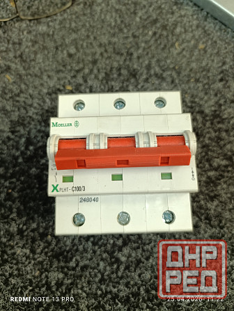 Выключатель автоматический PLHT-C100/3 фирмы Moeller Донецк - изображение 1