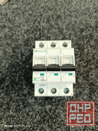 Выключатель автоматический PLHT-C100/3 фирмы Moeller Донецк - изображение 3