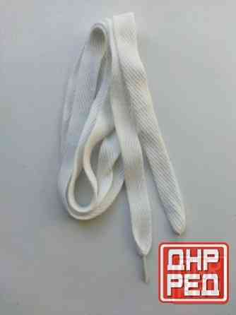 Шнурки для обуви белые Донецк