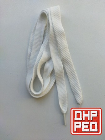 Шнурки для обуви белые Донецк - изображение 1