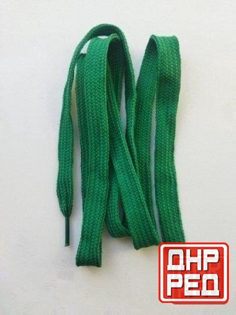 Шнурки для обуви зелёные Донецк - изображение 1