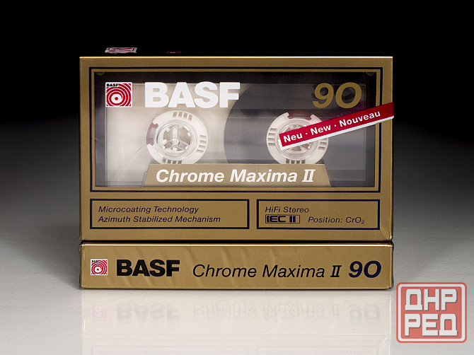 Аудио кассета Basf Chrome Maxima II 90 Донецк - изображение 1