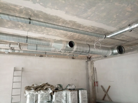 Монтаж систем вентиляции, кондиционирования, воздушного отопления. Донецк