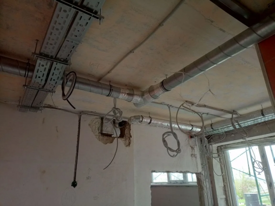 Монтаж систем вентиляции, кондиционирования, воздушного отопления. Донецк