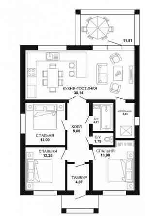 Новый дом с удобной планировкой Донецк