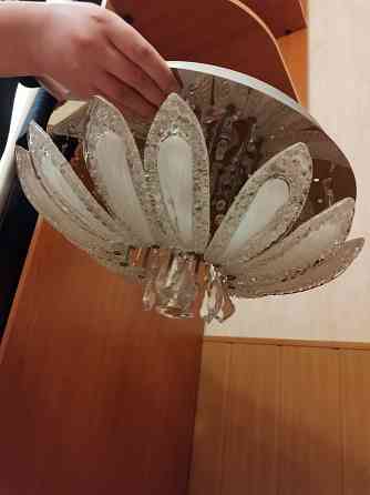 Управляемая светодиодная люстра с вентилятором Донецк