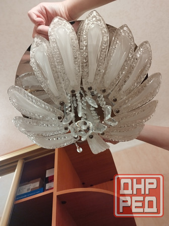 Управляемая светодиодная люстра с вентилятором Донецк - изображение 2