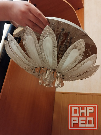 Управляемая светодиодная люстра с вентилятором Донецк - изображение 1