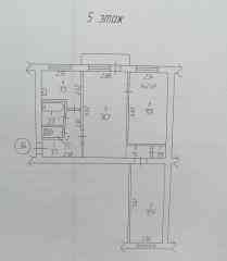 Продам 3 ком кв в Пролетарском р-н по ул Дудинская Донецк